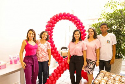 Outubro Rosa conscientização chega à população do Centro