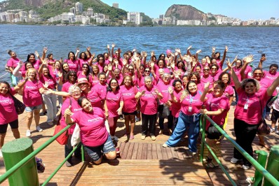 Nilópolis: Águas do Rio leva moradoras da Baixada Fluminense para exposição na Lagoa