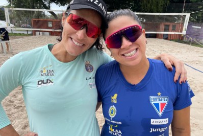 Ágatha e Rebecca firmam dupla de olho em Paris 2024