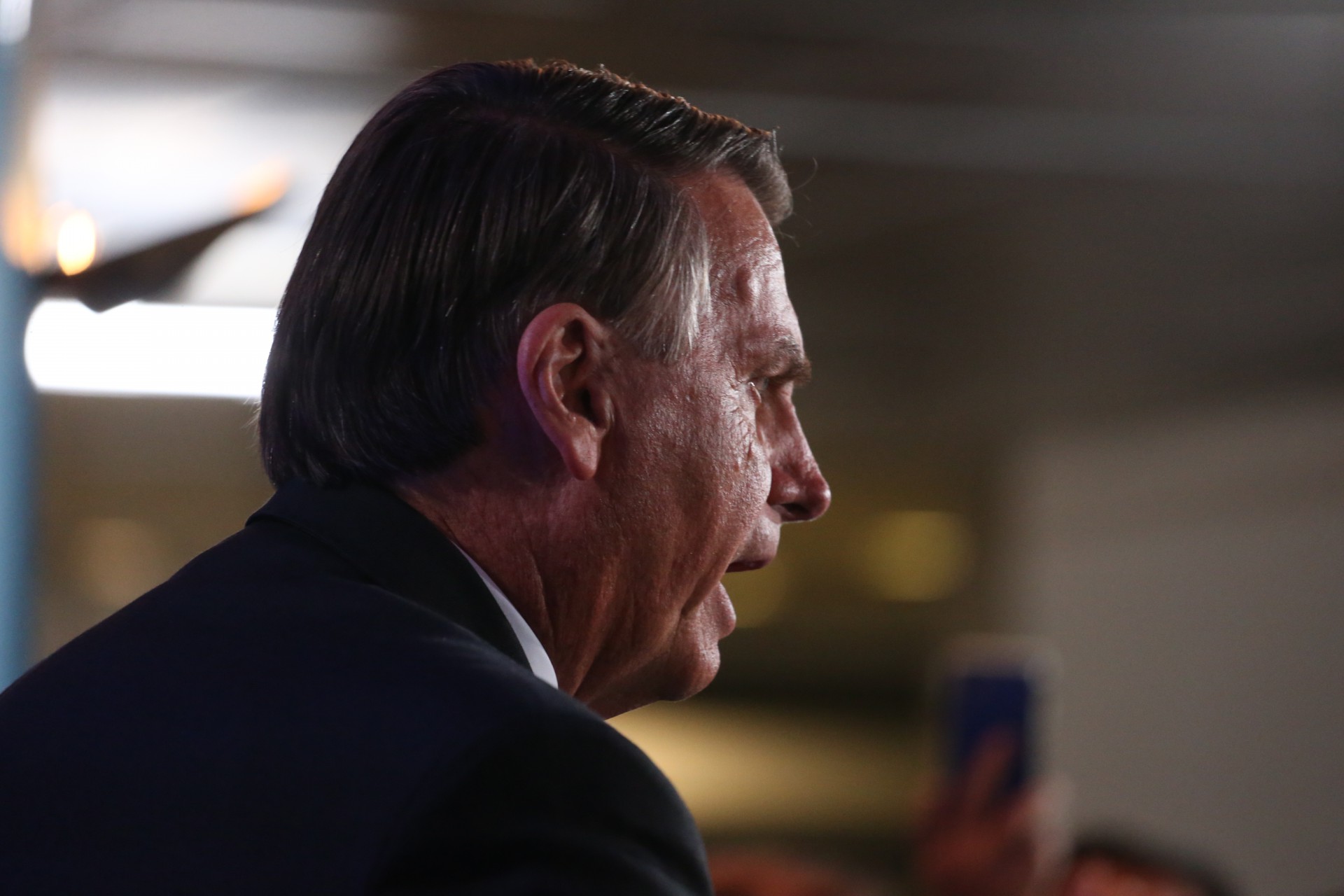 Os candidatos à presidência da Republica se enfrentam neste ultimo debate 2° turno da campanha presidencial nesta sexta-feira(28). Na foto: Jair Messias Bolsonaro - Cléber Mendes/Agência O Dia