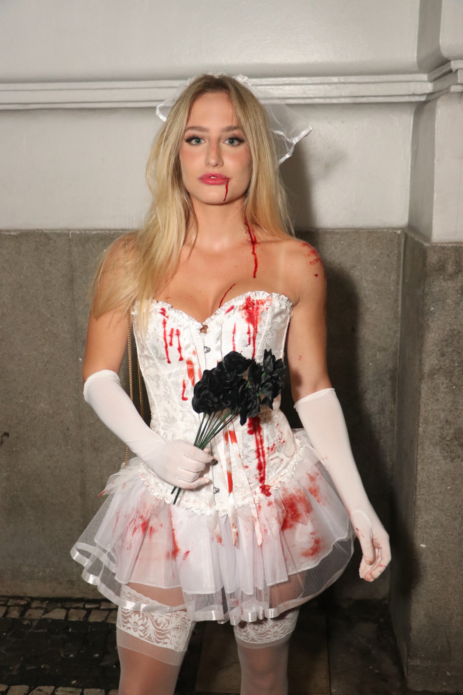 Bruna Griphao foi uma das convidadas do 'Halloween do Copa' em 2022 - Rog&eacute;rio Fidalgo / Ag. News