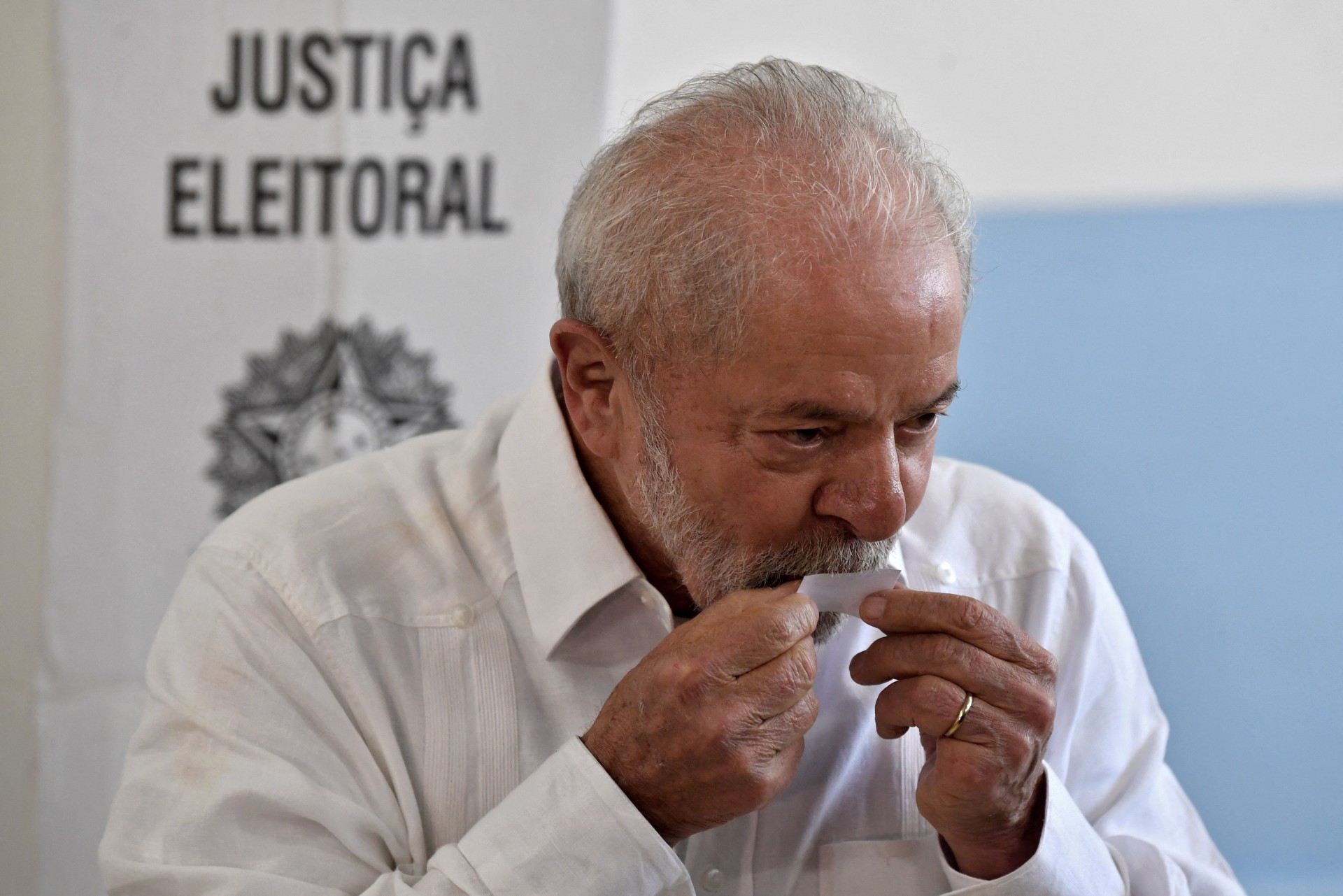 Ex-presidente Lula Vota Em São Bernardo Do Campo, Em SP MH - Eleições