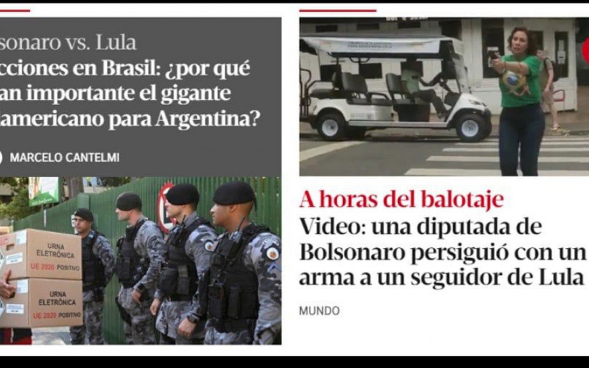 M&iacute;dia internacional repercute elei&ccedil;&atilde;o no Brasil