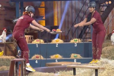 'A Fazenda 14': Deborah e Moranguinho vencem a Prova de Fogo