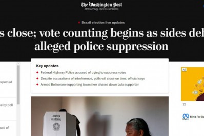 Mídia internacional destaca suspeita de repressão eleitoral com ação da PRF