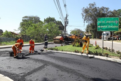 Prefeitura de Búzios intervém e Estado retoma obras de recapeamento da Avenida José Bento Ribeiro Dantas entre Rasa e Cruzeiro