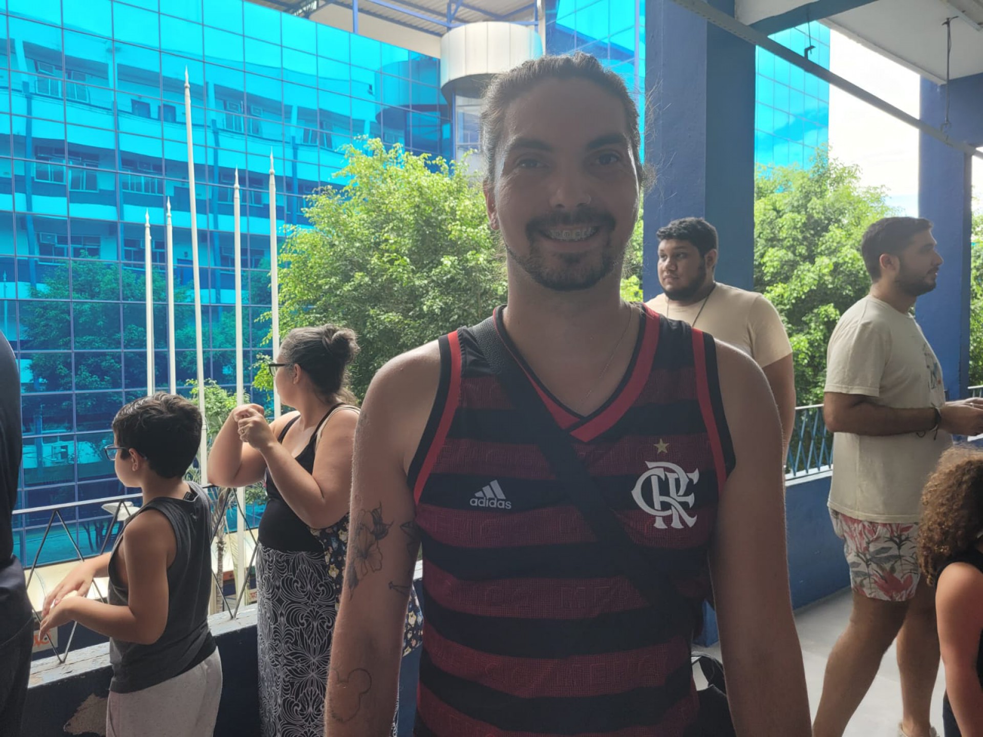 Lucas Caderusso, 30, professor de dança - Matheus Ruas/ Agência O Dia