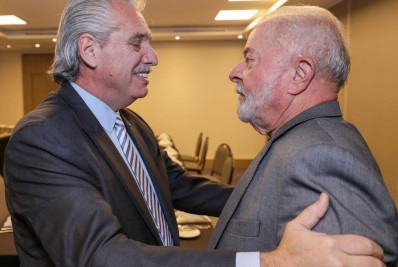 Lula se reúne com presidente argentino, Alberto Fernández