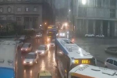 Chuva forte atinge Rio durante tarde desta segunda-feira