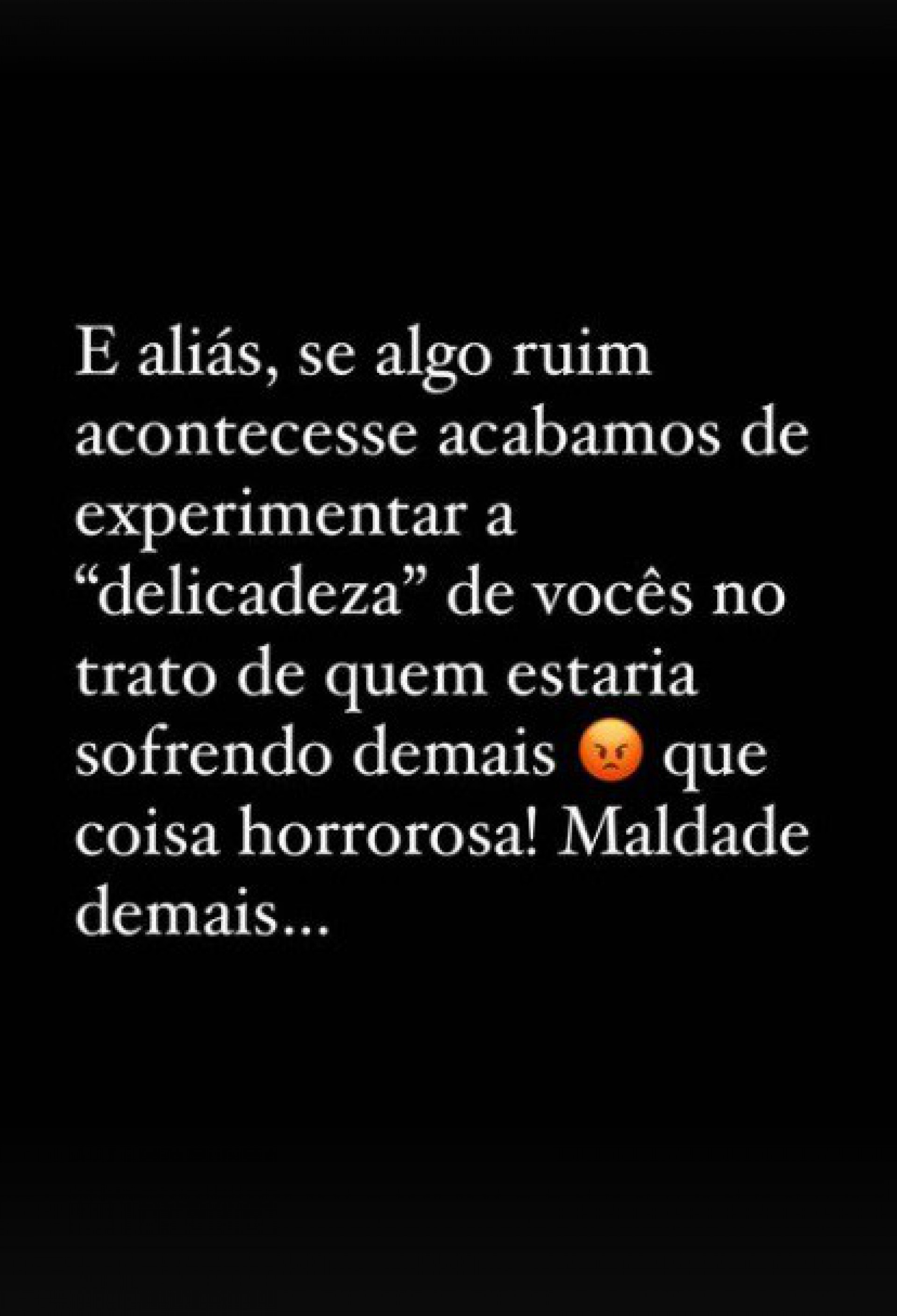 Fernanda Pessoa critica not&iacute;cia falsa sobre morte de Erasmo Carlos  - Reprodu&ccedil;&atilde;o do Instagram