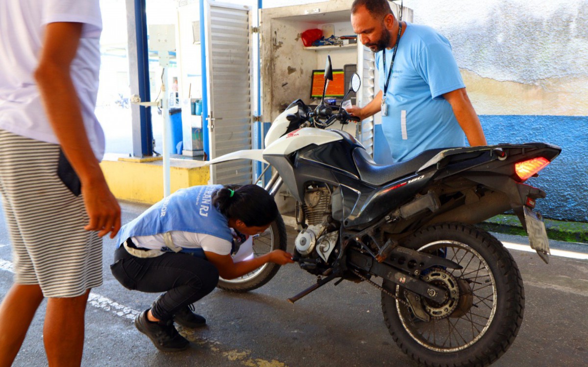 Detran.RJ realiza mutirão exclusivo para motociclistas neste sábado (5), em cinco postos do Rio de Janeiro e São Gonçalo - Márcio Leandro / Detran.RJ