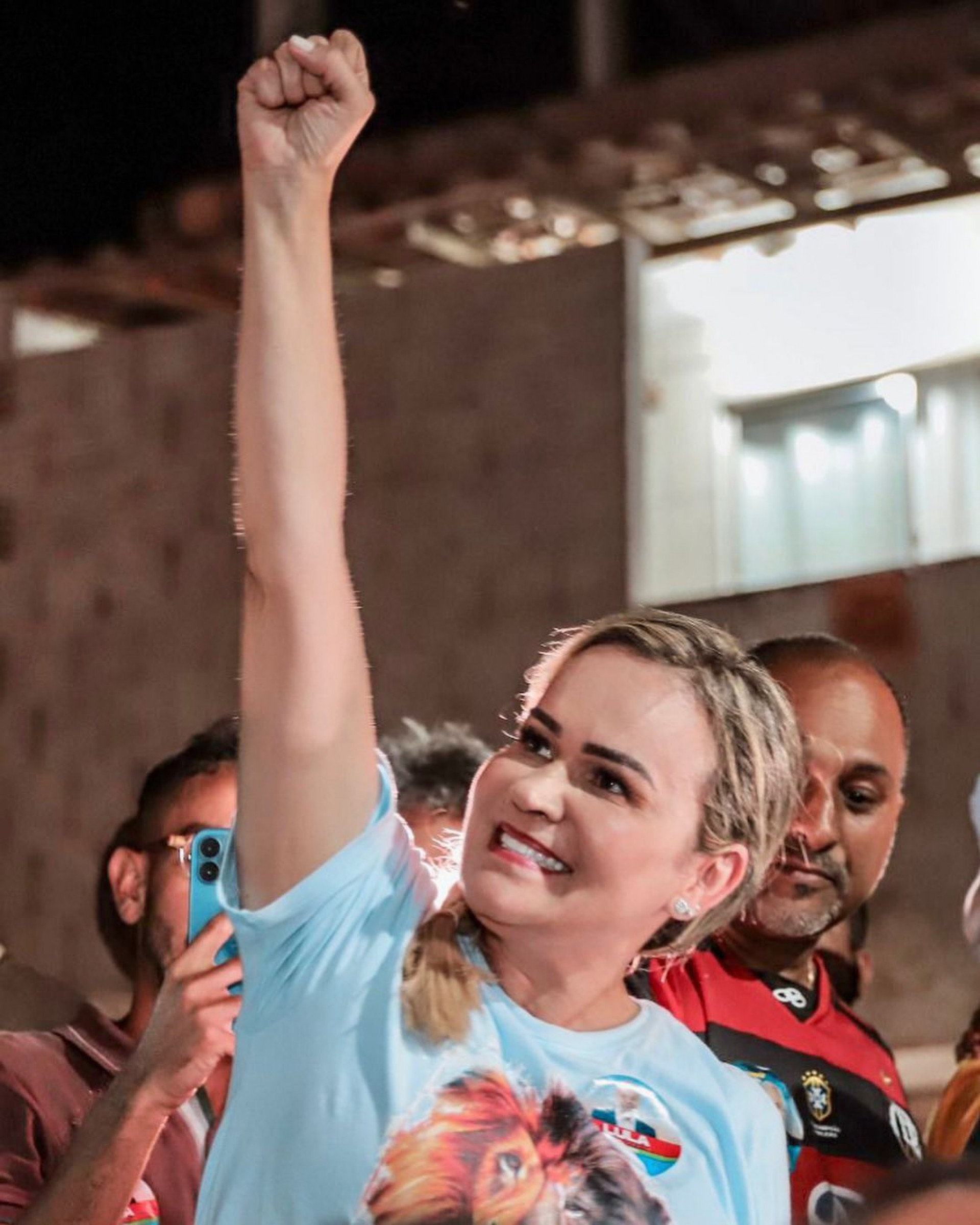 Daniela do Waguinho fez questão de agradecer o apoio e os votos dos eleitores de Belford Roxo e de outras cidades do Rio de Janeiro - Divulgação
