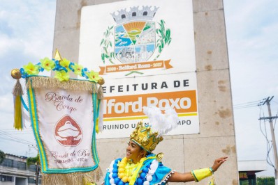 Inocentes de Belford Roxo apresenta os primeiros protótipos de fantasias para o Carnaval 2023