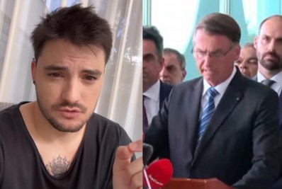Felipe Neto reage a pronunciamento de Bolsonaro: 'Que patético'
