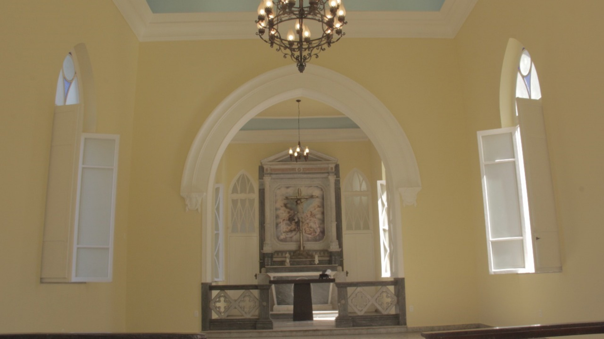 Capela do Cemit&eacute;rio da Penit&ecirc;ncia - Nina Lima / Divulga&ccedil;&atilde;o Cemit&eacute;rio da Penit&ecirc;ncia