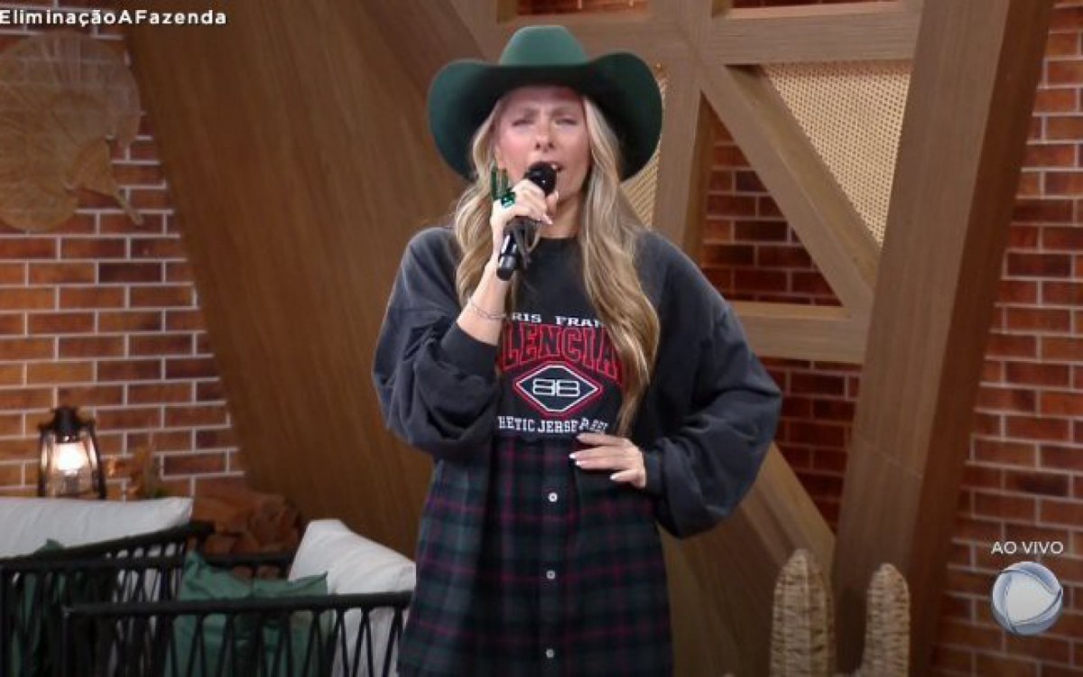 Adriane Galisteu - Reprodução/TV Record