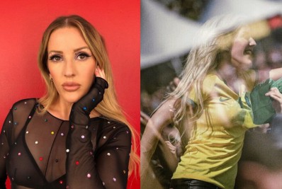 Ellie Goulding posa com a camisa da seleção brasileira e nega apoio a Bolsonaro