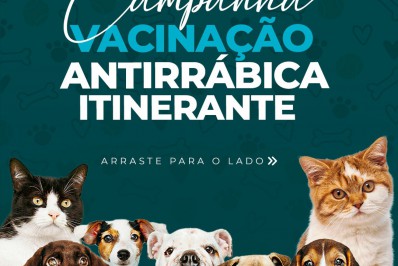 Campanha de Vacinação Antirrábica Itinerante em São João de Meriti