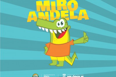 População escolhe 'Miro Andela' como mascote do Parque do Gericinó, em Nilópolis