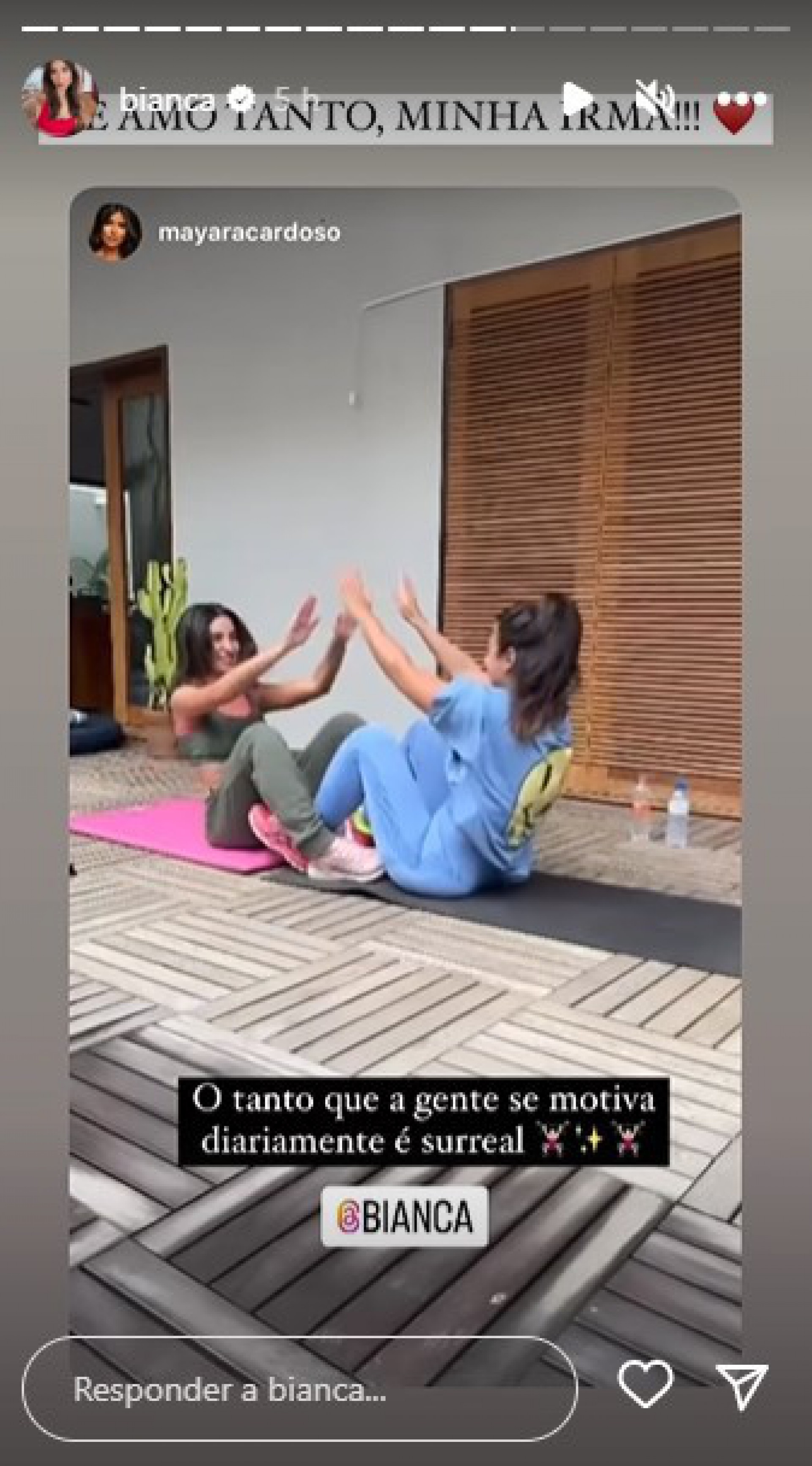 Bianca Andrade exibe corpão e partes de seu treino - Reprodução Internet