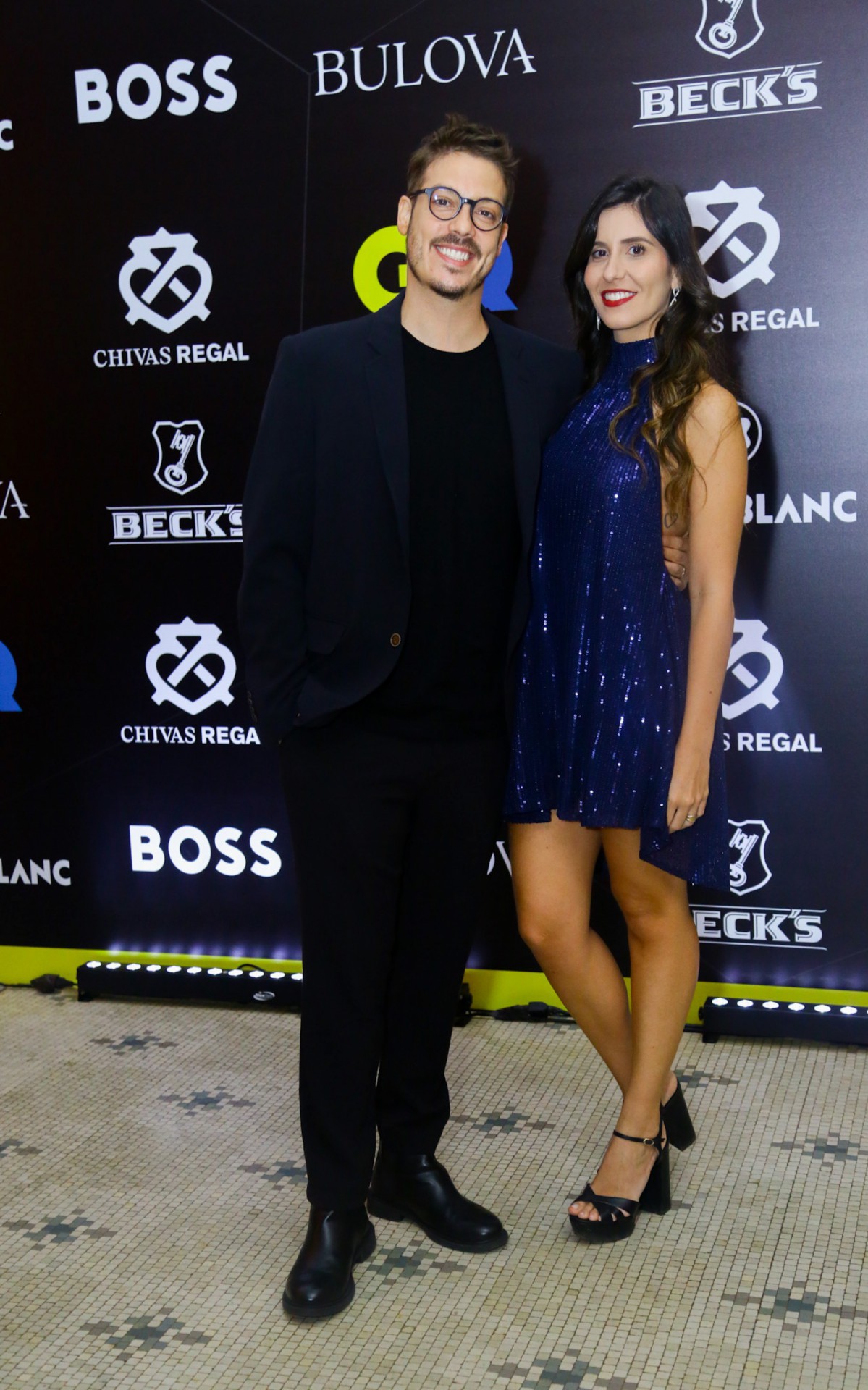 F&aacute;bio Porchat e a esposa, Nataly Mega