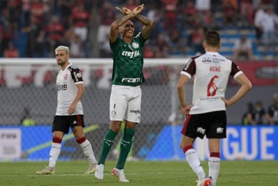 Deyverson provoca Flamengo e Gabigol após título do Palmeiras: 'Não está ganhando nada'