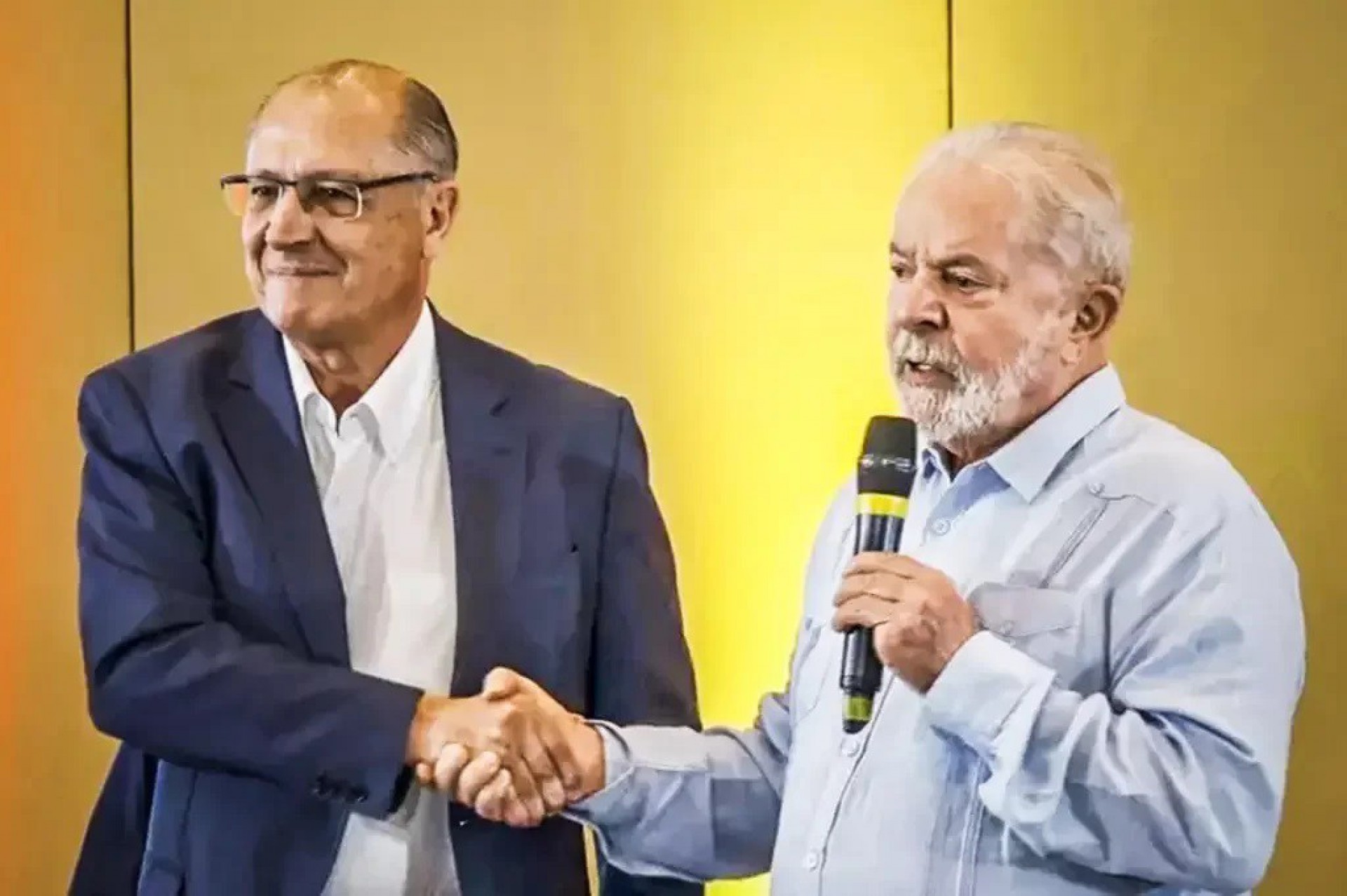 Lula e Geraldo Alckmin, respectivamente, presidente e vice-presidente eleitos  - Reprodução