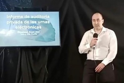 Live de deputado argentino distorce informações sobre eleições no Brasil