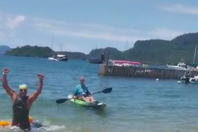 Angrense ocupa a oitava colocação no geral na prova Fuga da Ilha Grande