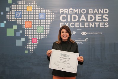 Vassouras fica entre as 3 melhores cidades em premiação da Band