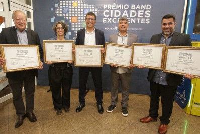 Prefeitura é a grande vencedora do prêmio Band Cidades Excelentes