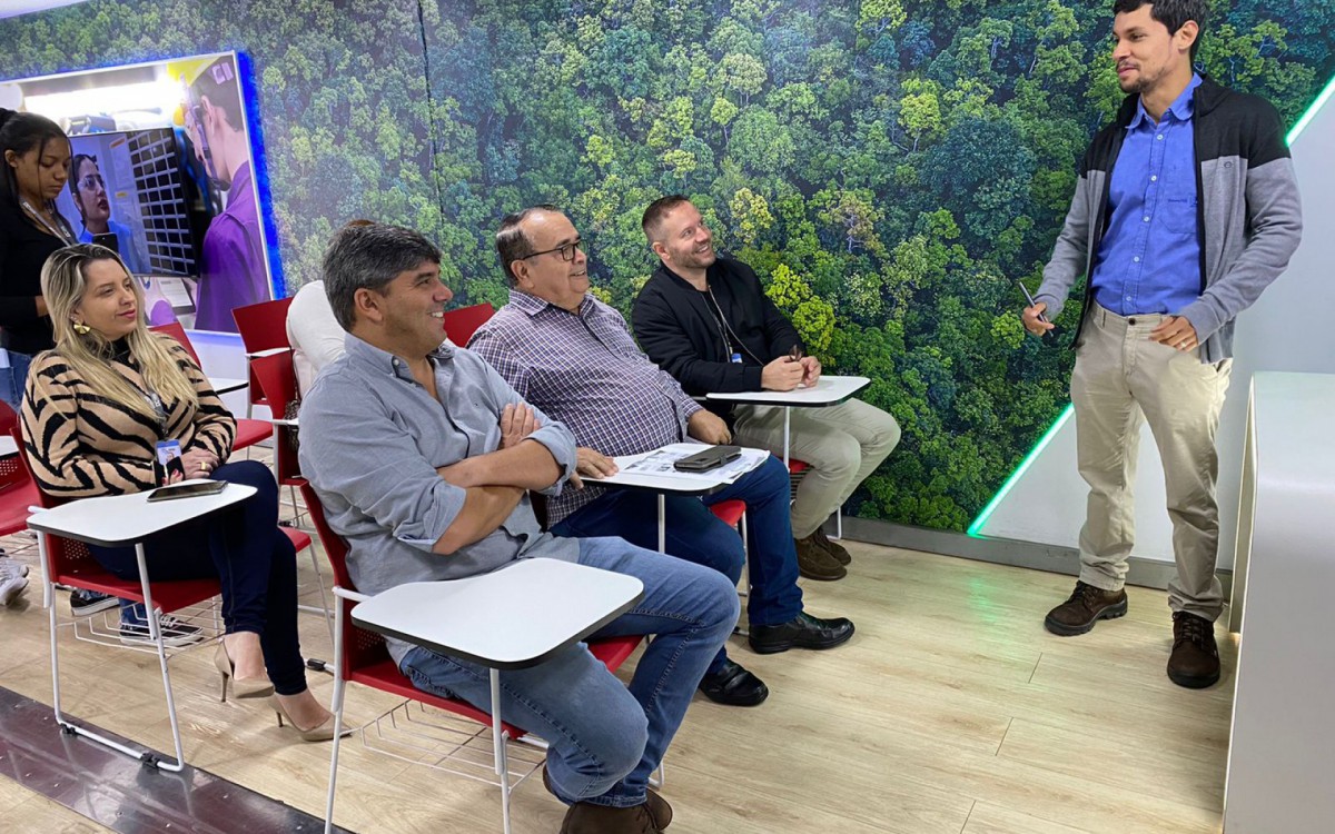 Caxias recebe caminh&atilde;o sobre tecnologia 5G - Divulga&ccedil;&atilde;o