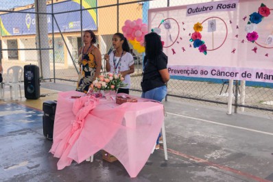 CRAS Santo Elias promove conscientização na Praça PEC