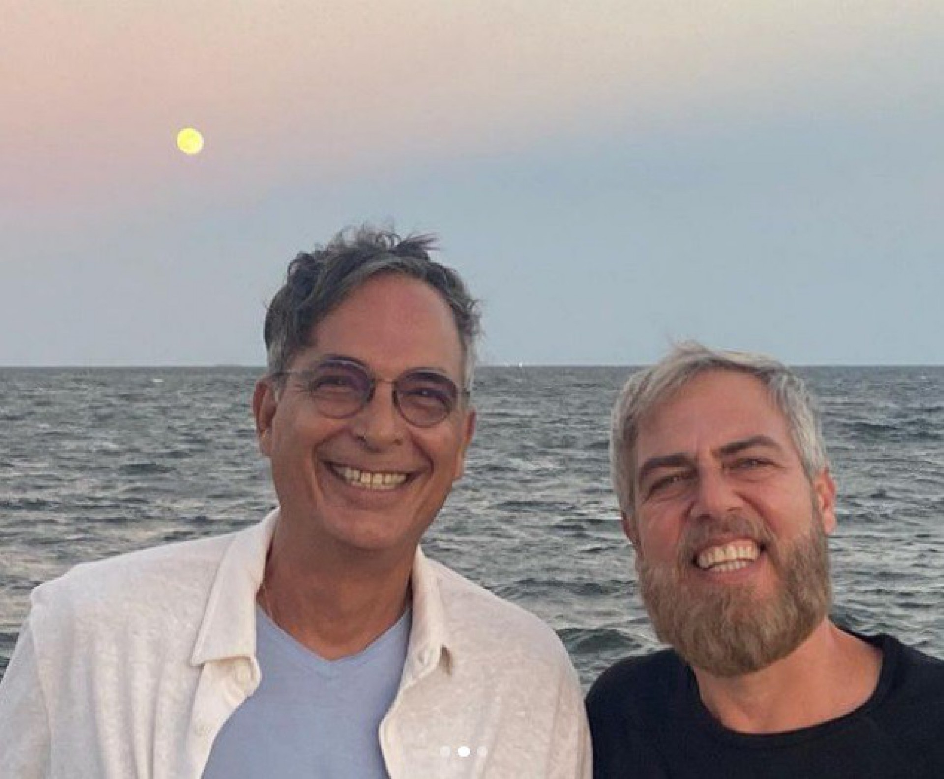 Anderson Muller e o marido, Paulinho - Reprodução do Instagram