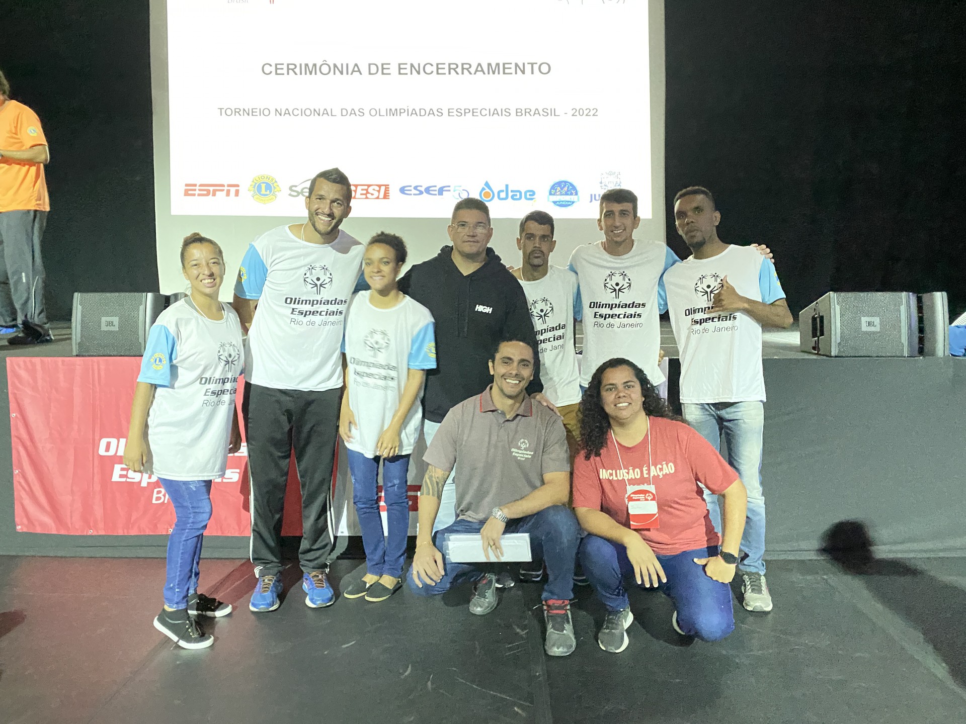 Atletas selecionados e professores da Vila Ol&iacute;mpica - Barbara Benet