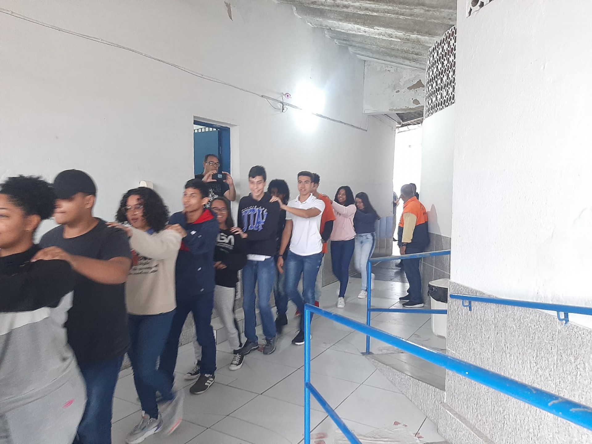 Simulado de preven&ccedil;&atilde;o a desastres nas escolas - Divulga&ccedil;&atilde;o/Redec 4