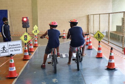 Itatiaia recebe projeto de educação no trânsito para crianças
