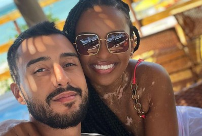 Ex-BBB Natália Deodato posa com novo namorado e diz: 'Era pra ser só uma ficada'