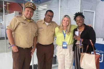 Coordenação da Guarda Mirim de Belford Roxo marca presença na Rio Innovation Week