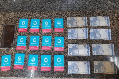PM prende homem que vendia passagens de trem da SuperVia