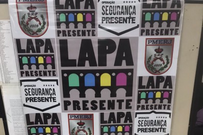 Agentes do Segurança Presente apreendem 33 pinos de cocaína na Lapa