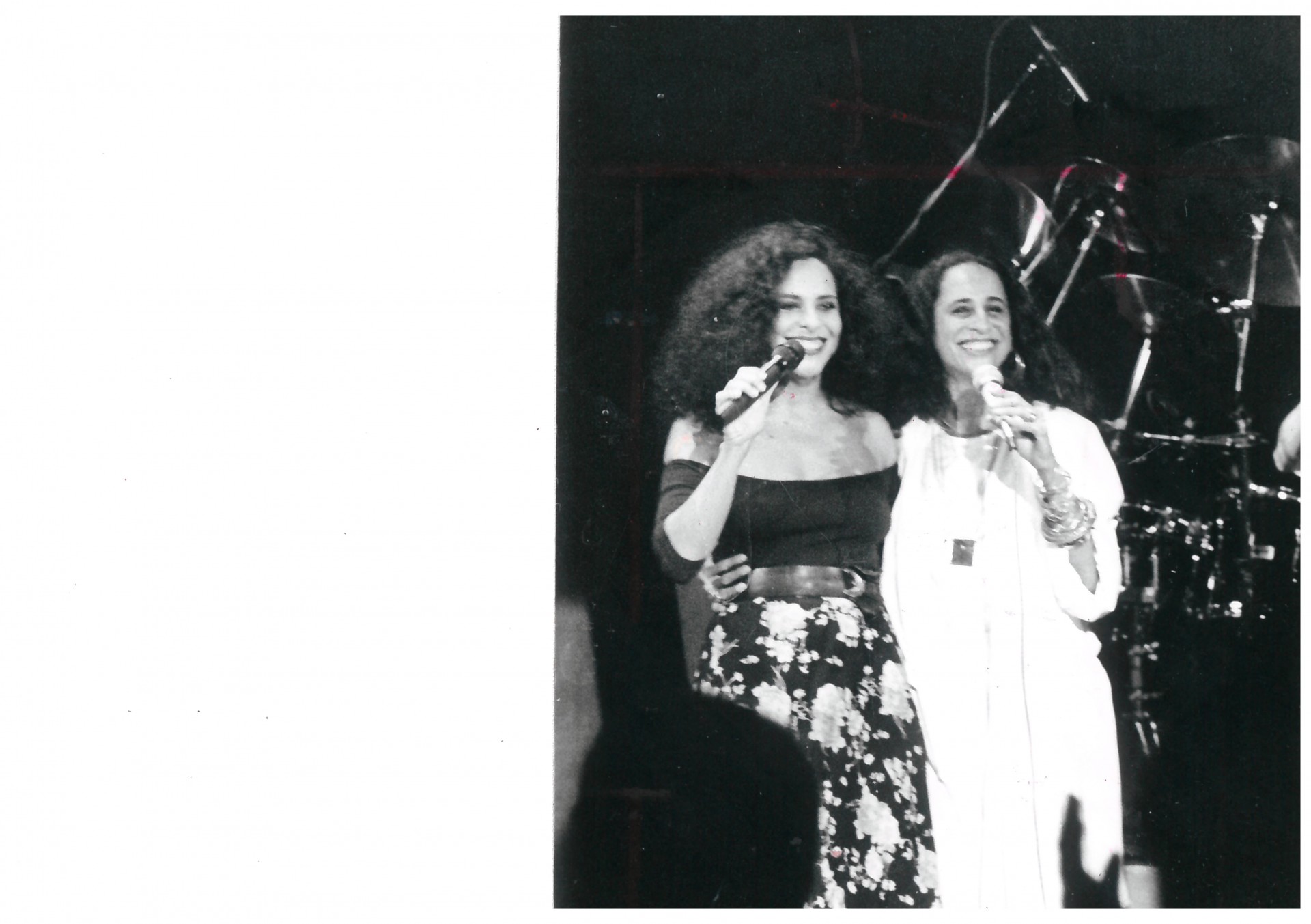 Gal Costa e Maria Bethania. Foto: Arquivo O Dia - Arquivo O Dia