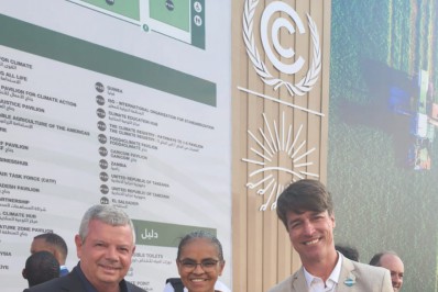 Prefeito de Niterói, Axel Grael encontra com Marina Silva na COP27