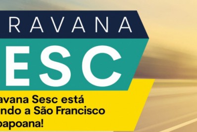 Caravana Sesc diversifica cultura com exibições de três curtas-metragens e peça teatral em praça pública