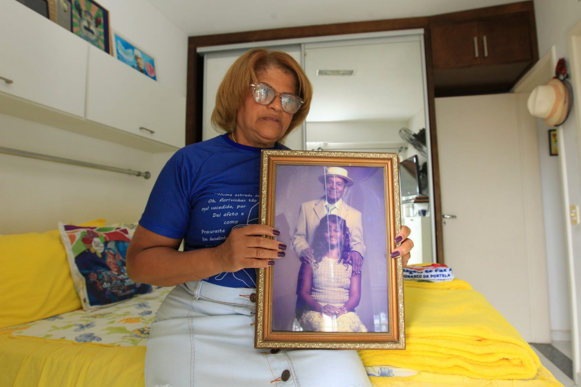 Olinda foi casada por 27 anos com Monarco - Reginaldo Pimenta / Agência O DIA