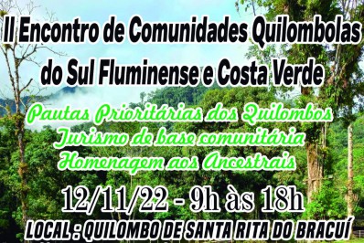 Autoridades quilombolas e Defensoria Pública da União se reúnem no Bracuhy