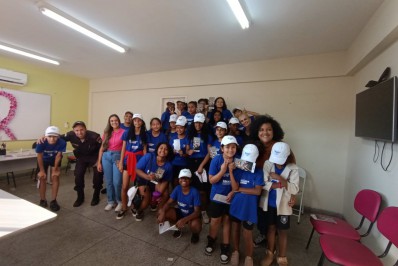 Guarda Mirim participa de atividades do ‘Mês do Povo Preto’