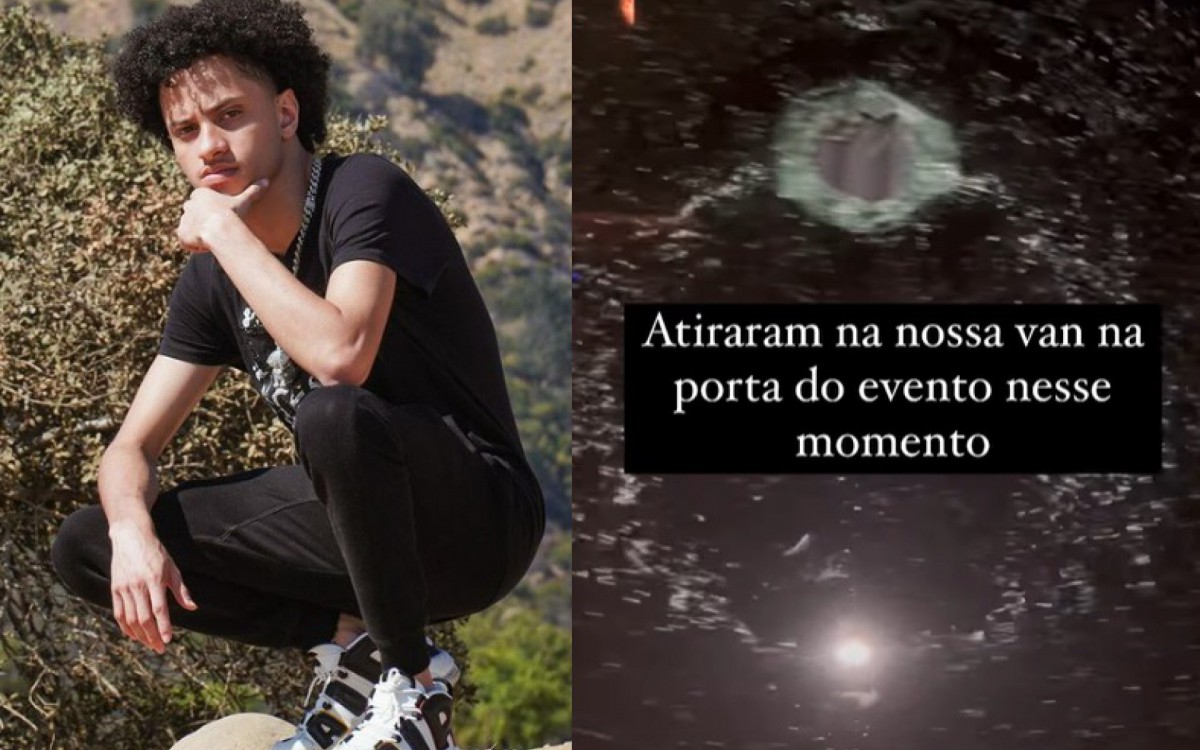 Van de DJ Gabriel do Borel é atingida por tiros