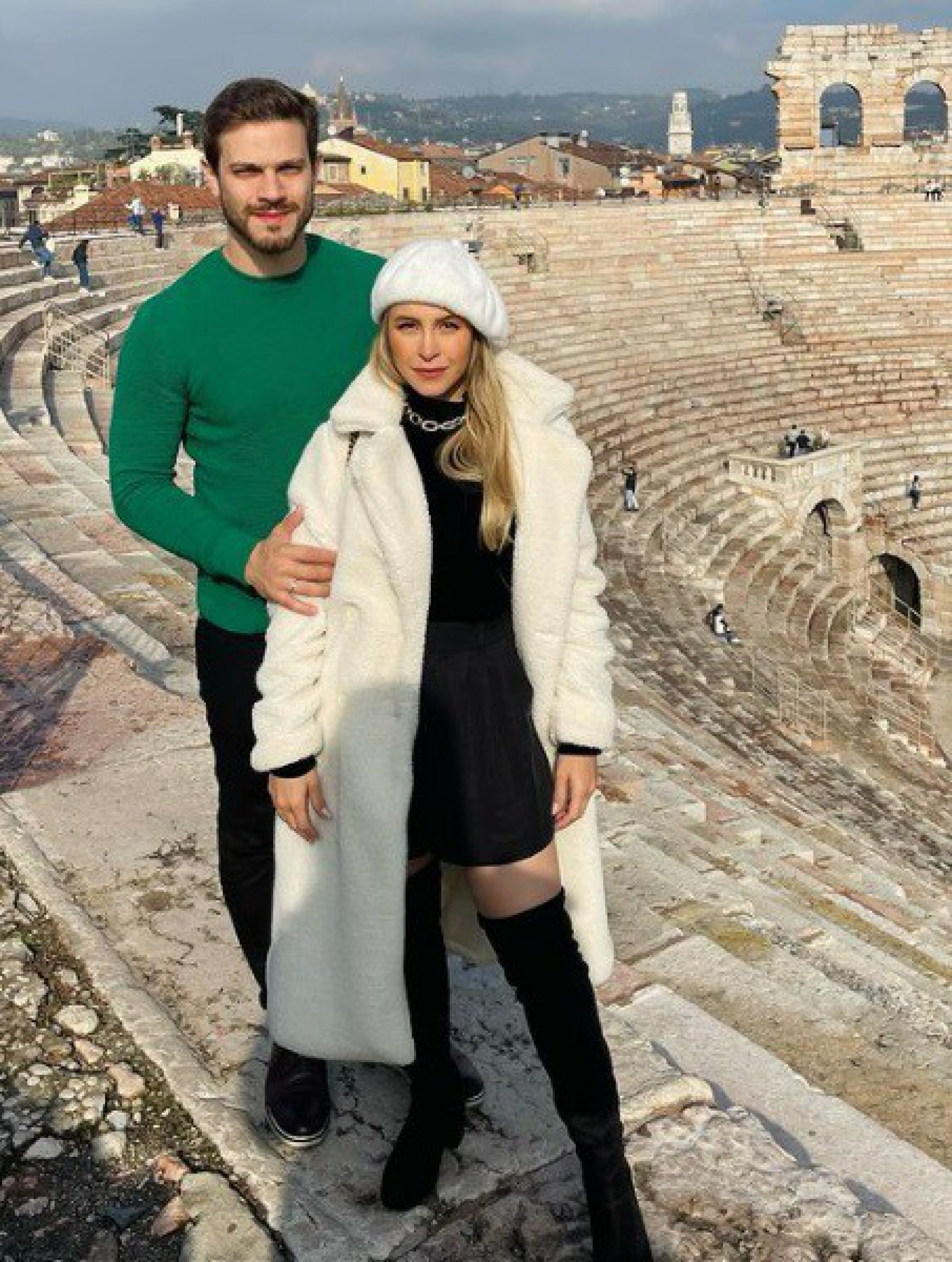 ​Carla Dias e Felipe Becari estão na Itália - Reprodução do Instagram