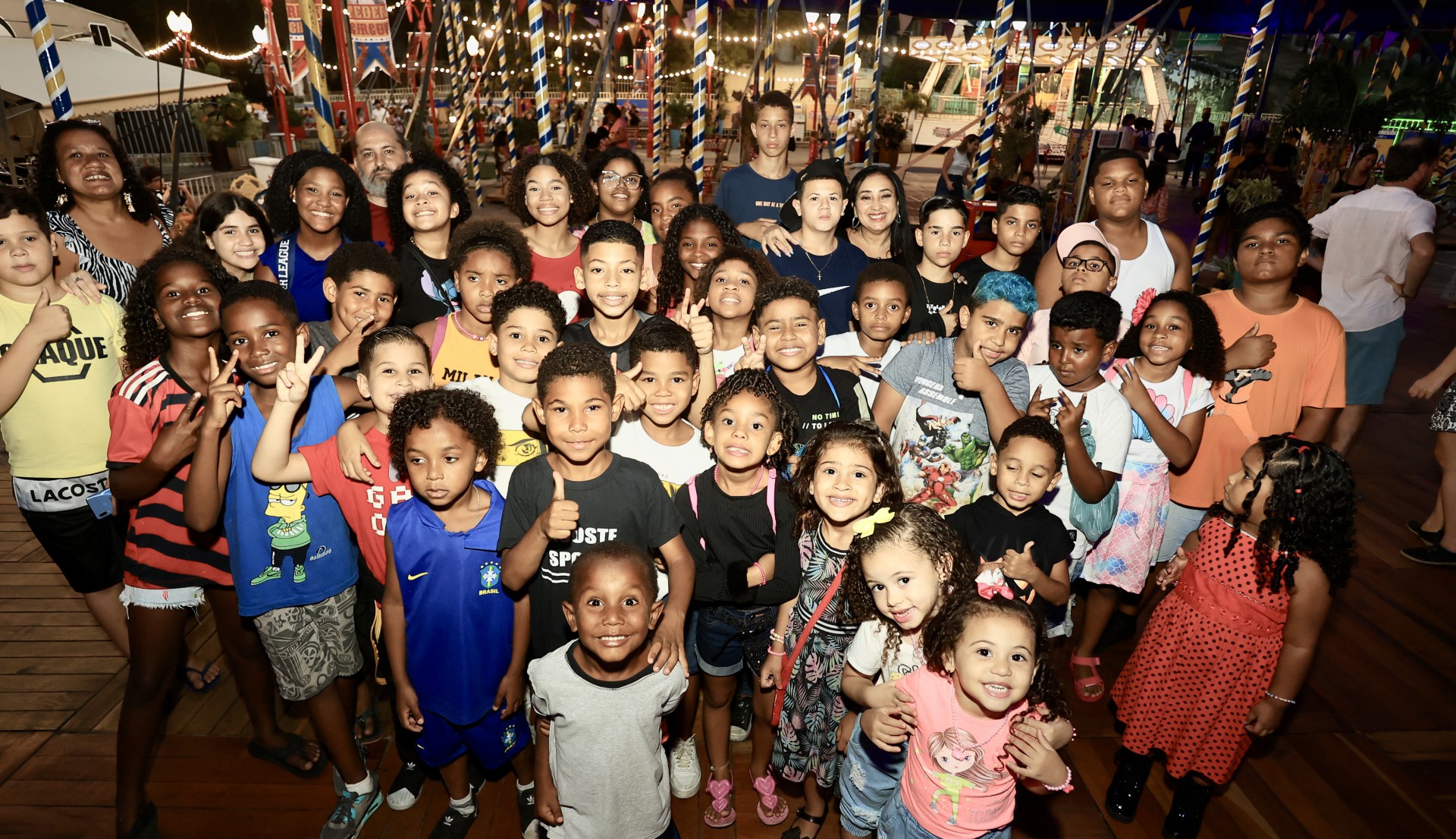 Ida dos jovens ao espetáculo foi viabilizada pelo governo do estado
- Divulgação